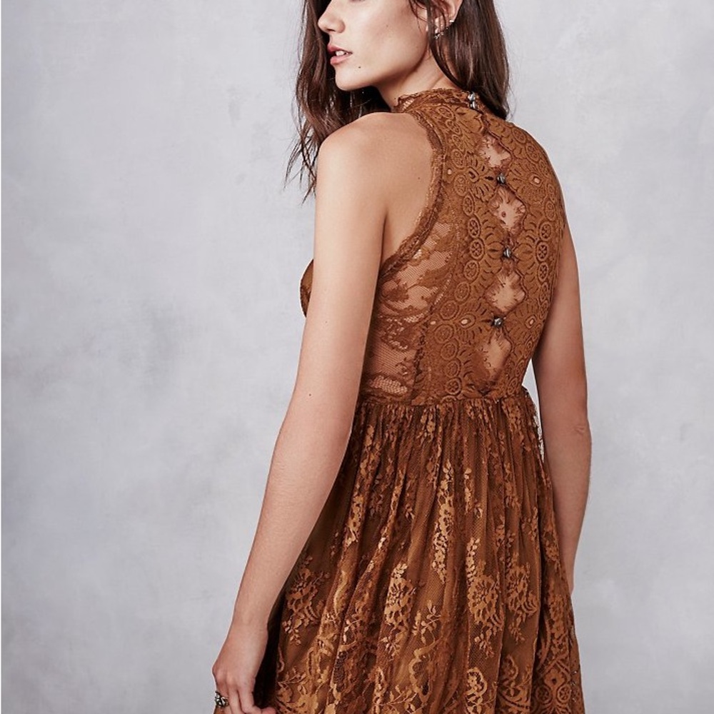 SOLD Free People Verushka Lace Dress - Picture 3 of 7
